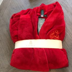 Ralph Lauren monogrammed luxury robe